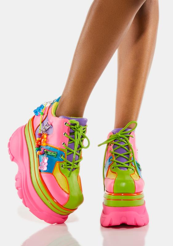 Trippy Fairywalker Platform Sneakers