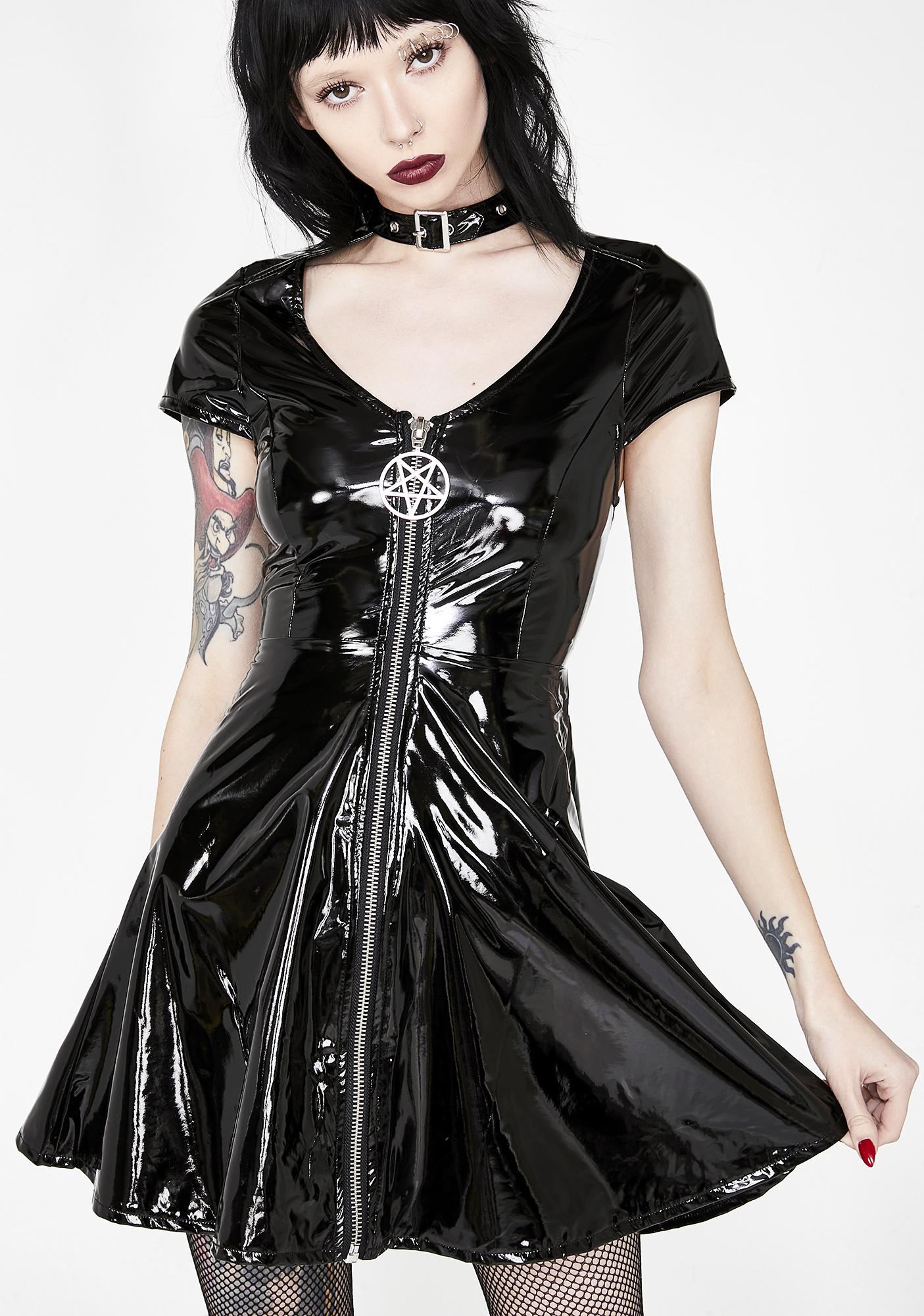 killstar pvc dress