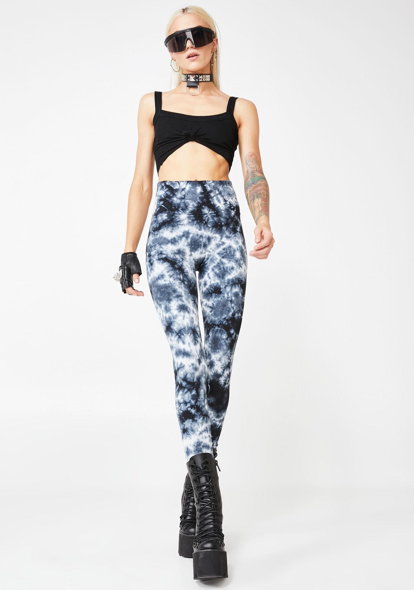 how to tie dye leggings with bleach era