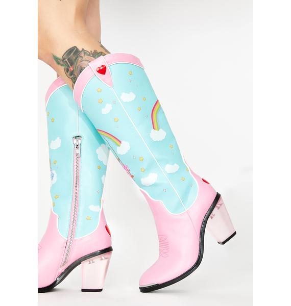 care bear rain boots
