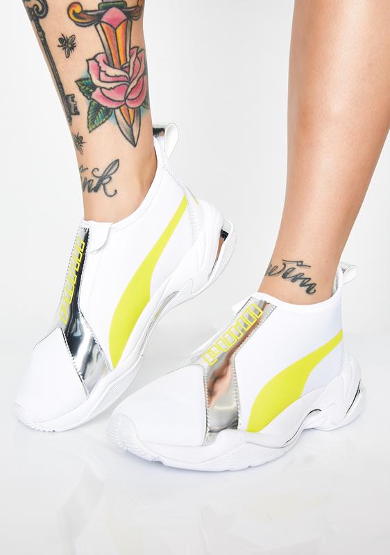 puma thunder metallic