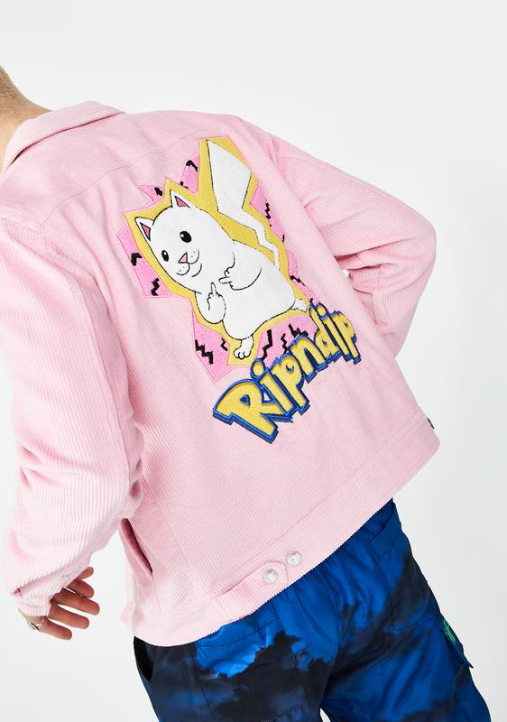 ripndip pink jacket