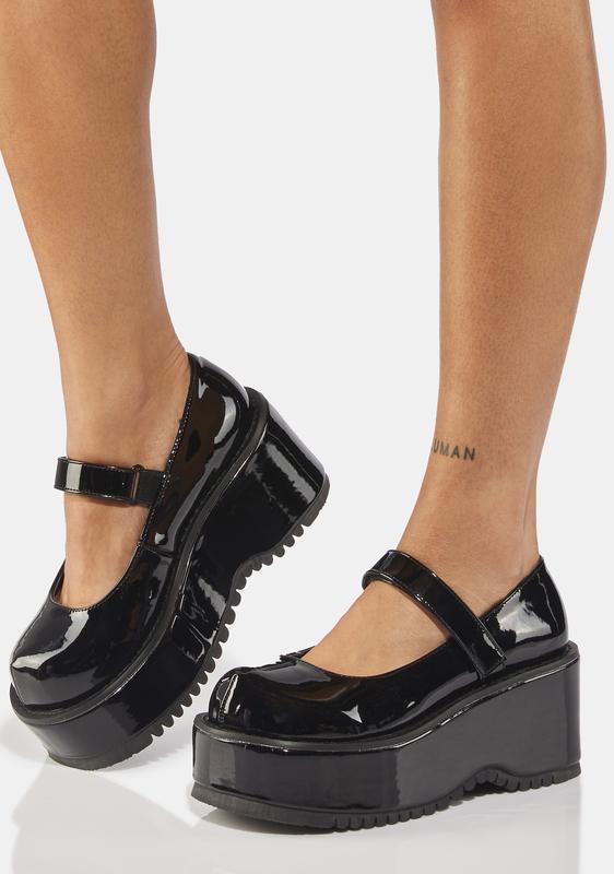 demonia platform mary janes