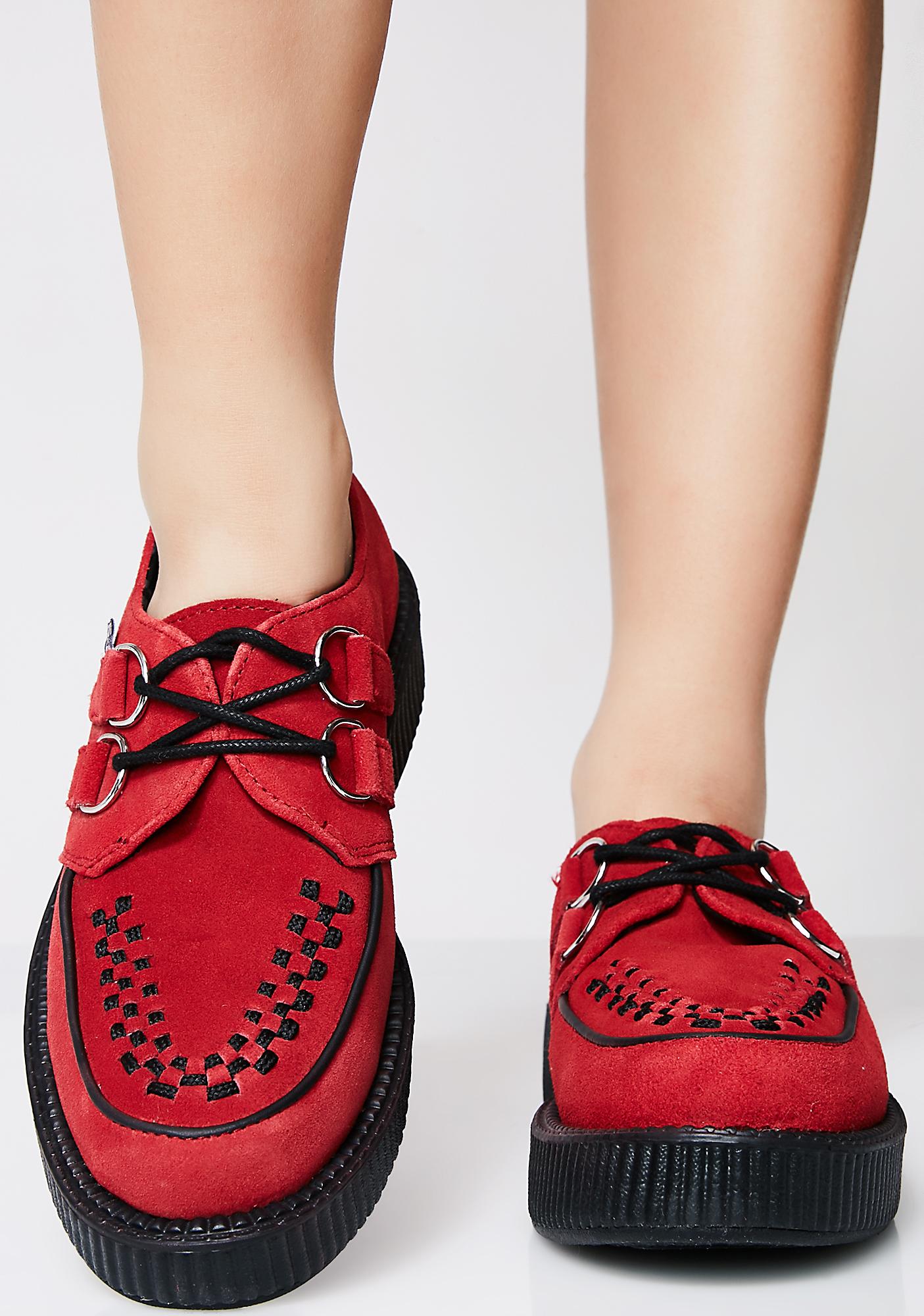 red creeper shoes