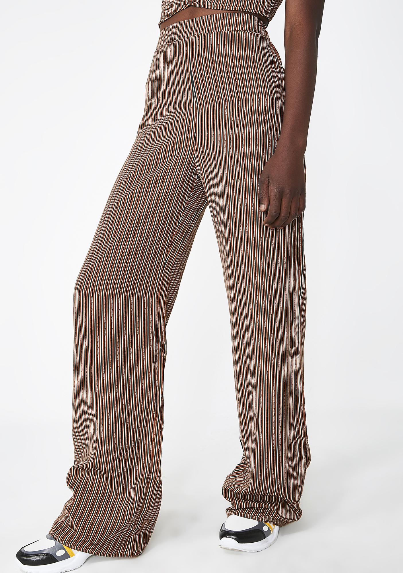 baggy striped pants
