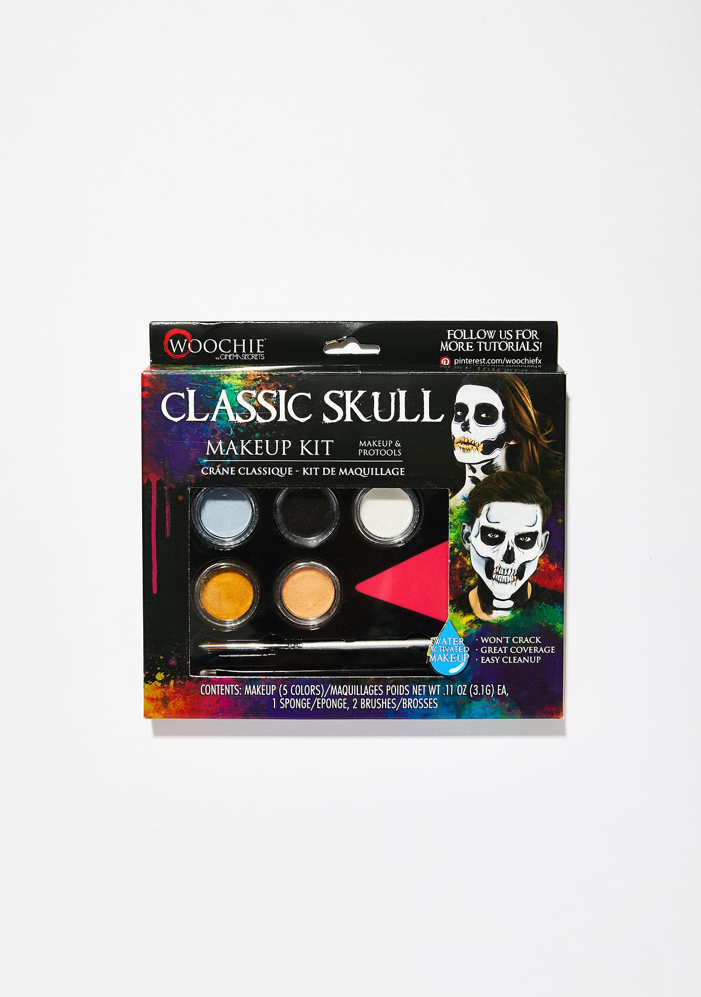 Halloween Skeleton Face Makeup Kit Dolls Kill