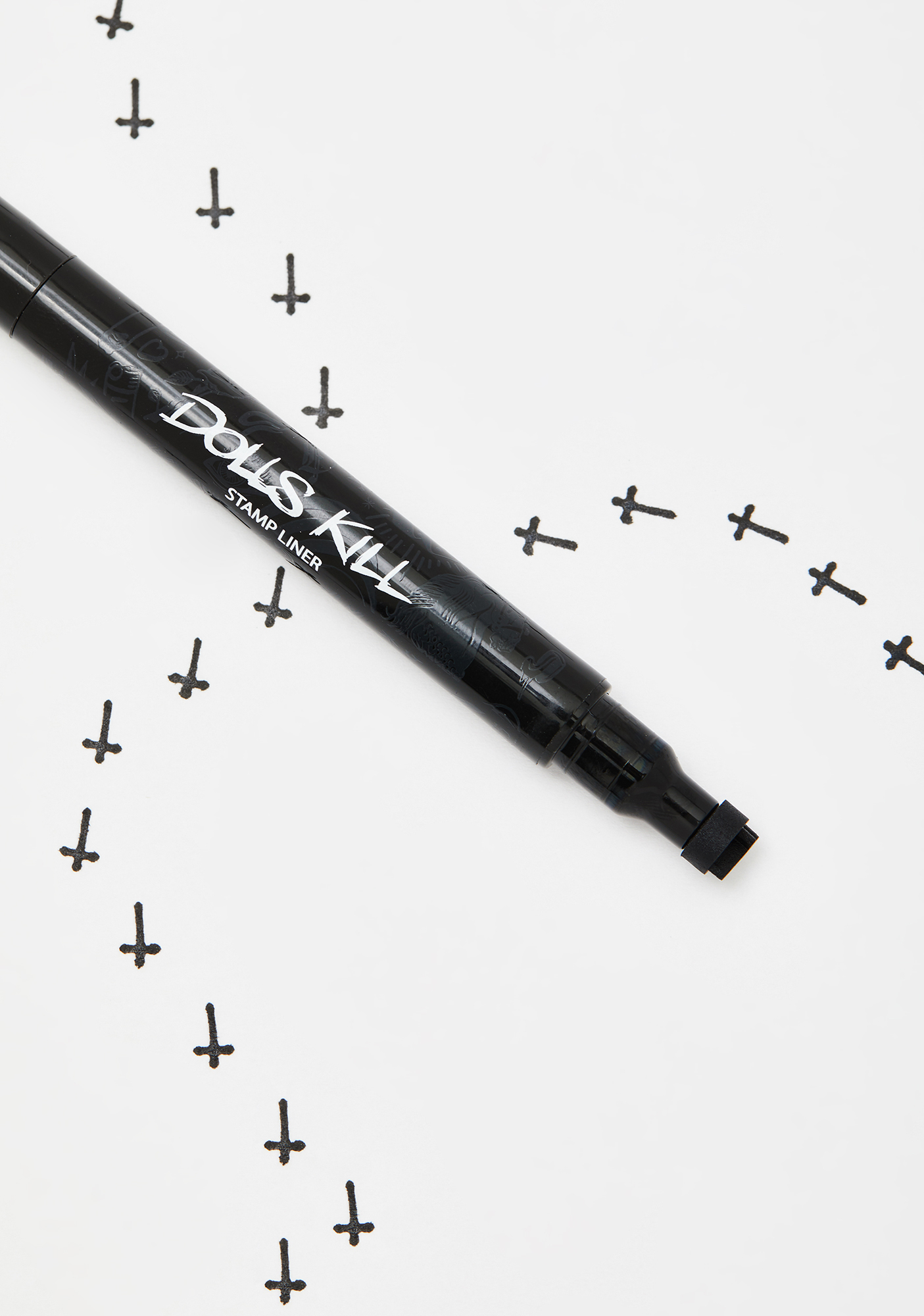 Dolls Kill Stamp Eyeliner Pen Cross Dolls Kill