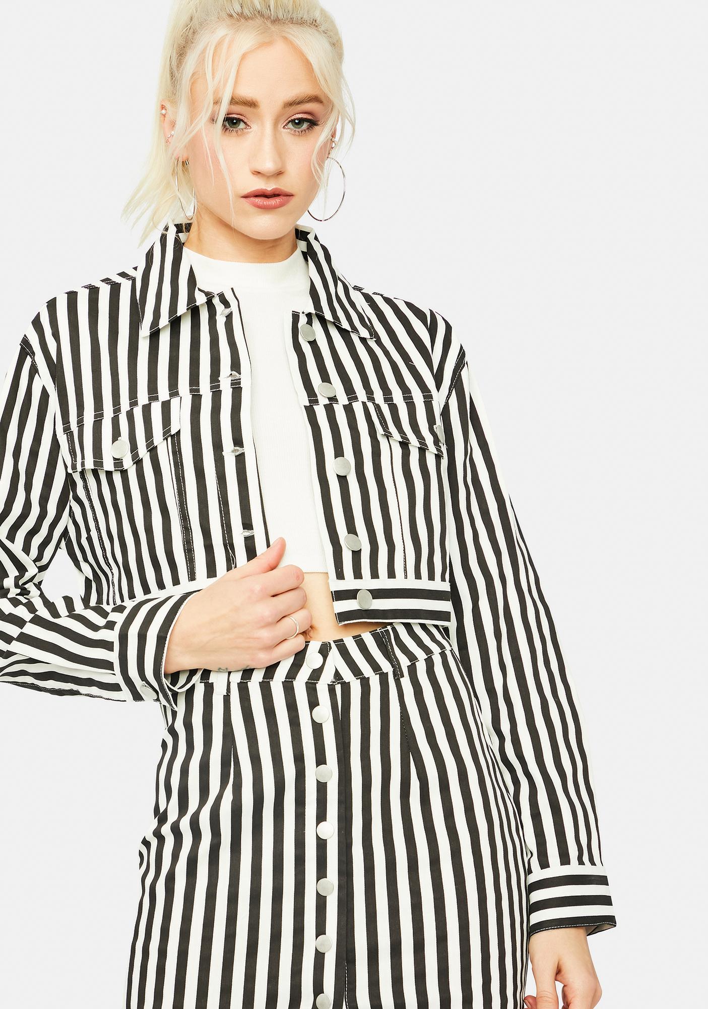 fuzzy love button crop jacket