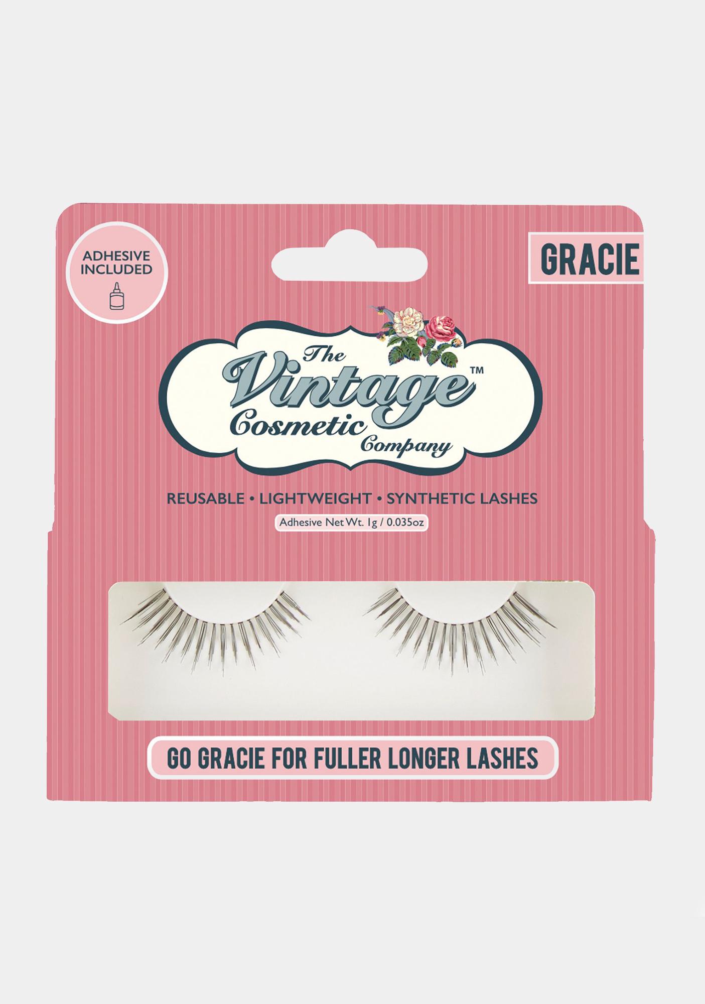 The Vintage Cosmetic Company Gracie False Strip Lashes Dolls Kill