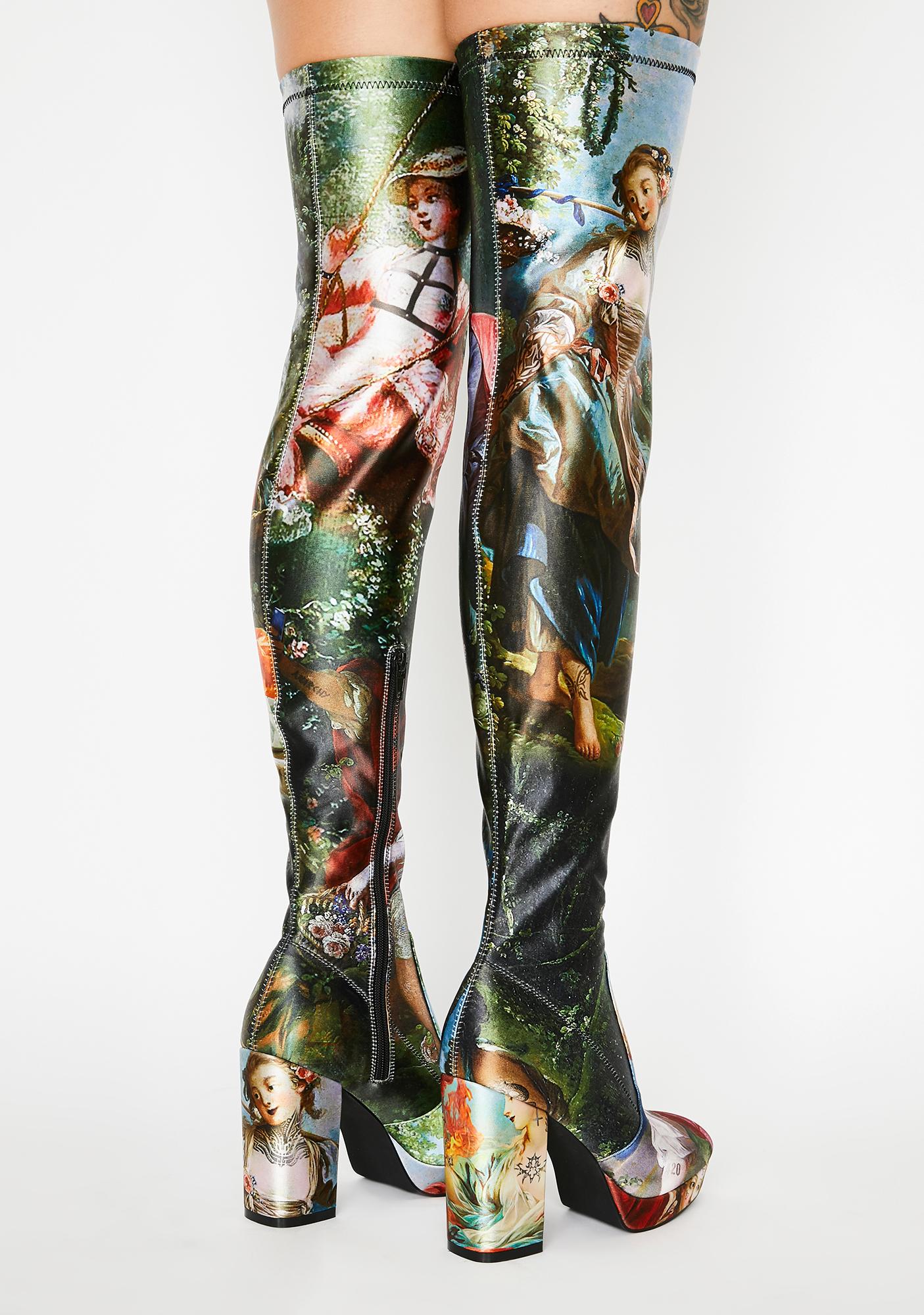 current mood thigh high boots