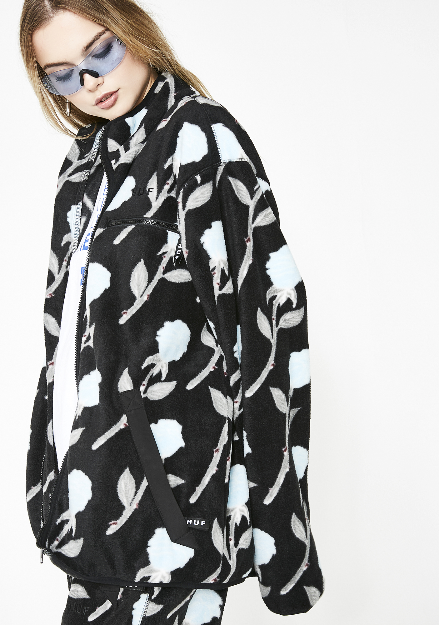 huf farewell fleece jacket