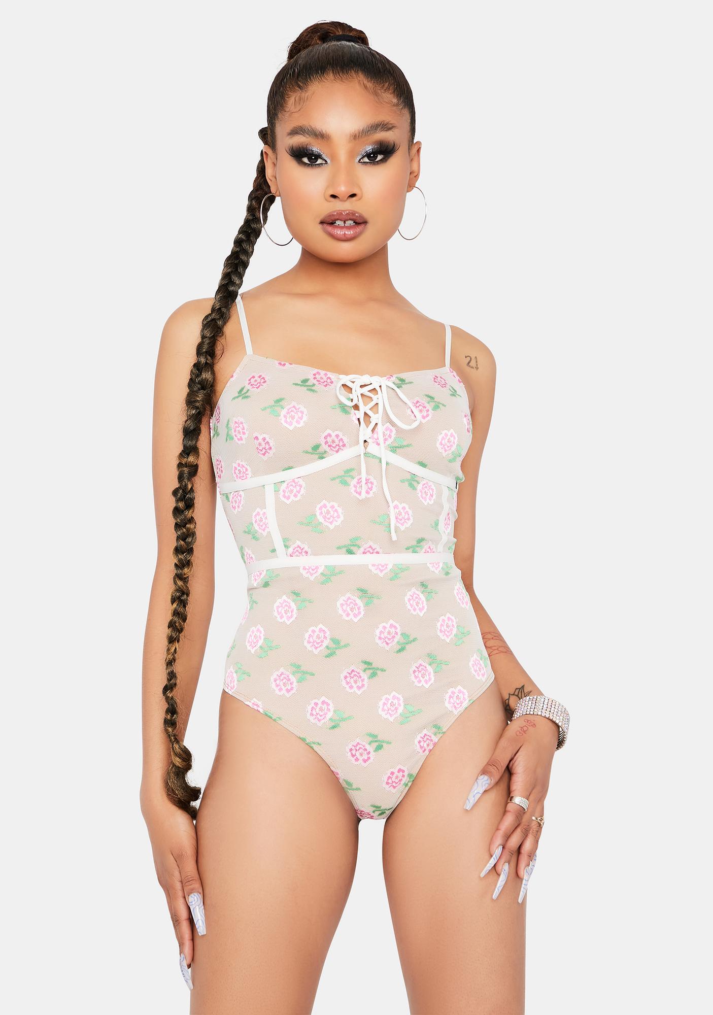 floral bodysuit