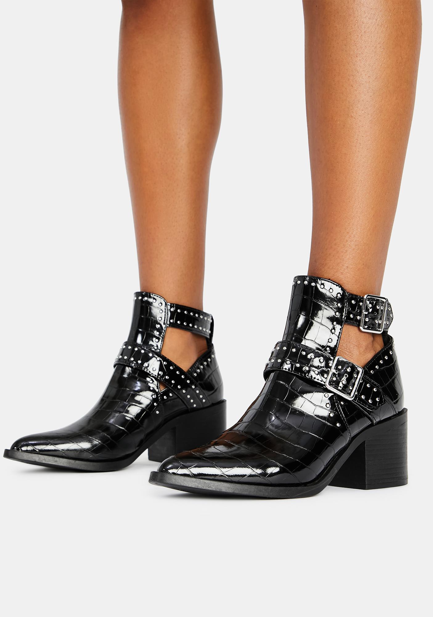 rasguño charla Canal Steve Madden Black Booties With Buckles Latvia, SAVE 60% - aveclumiere.com