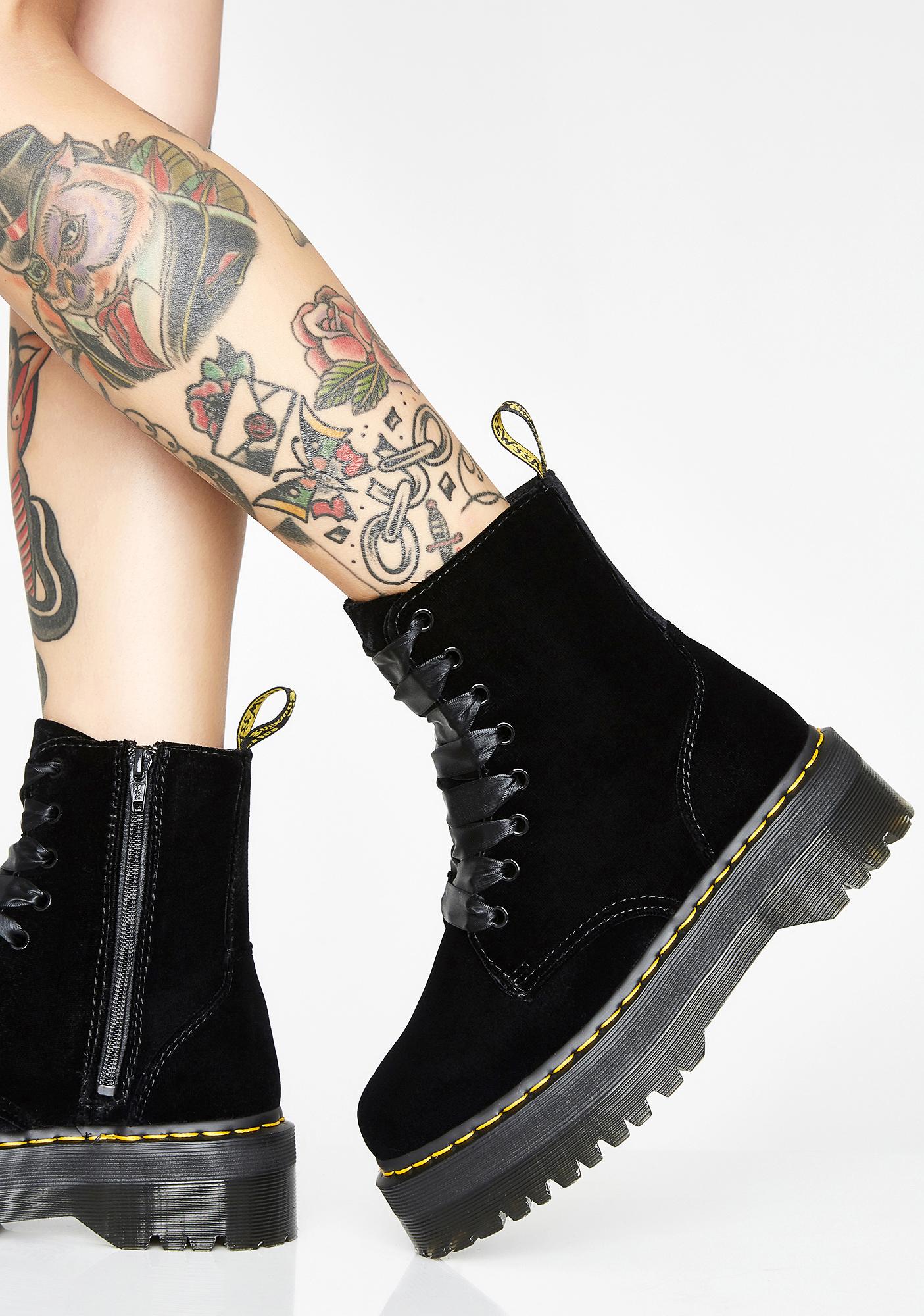 doc martens jadon velvet