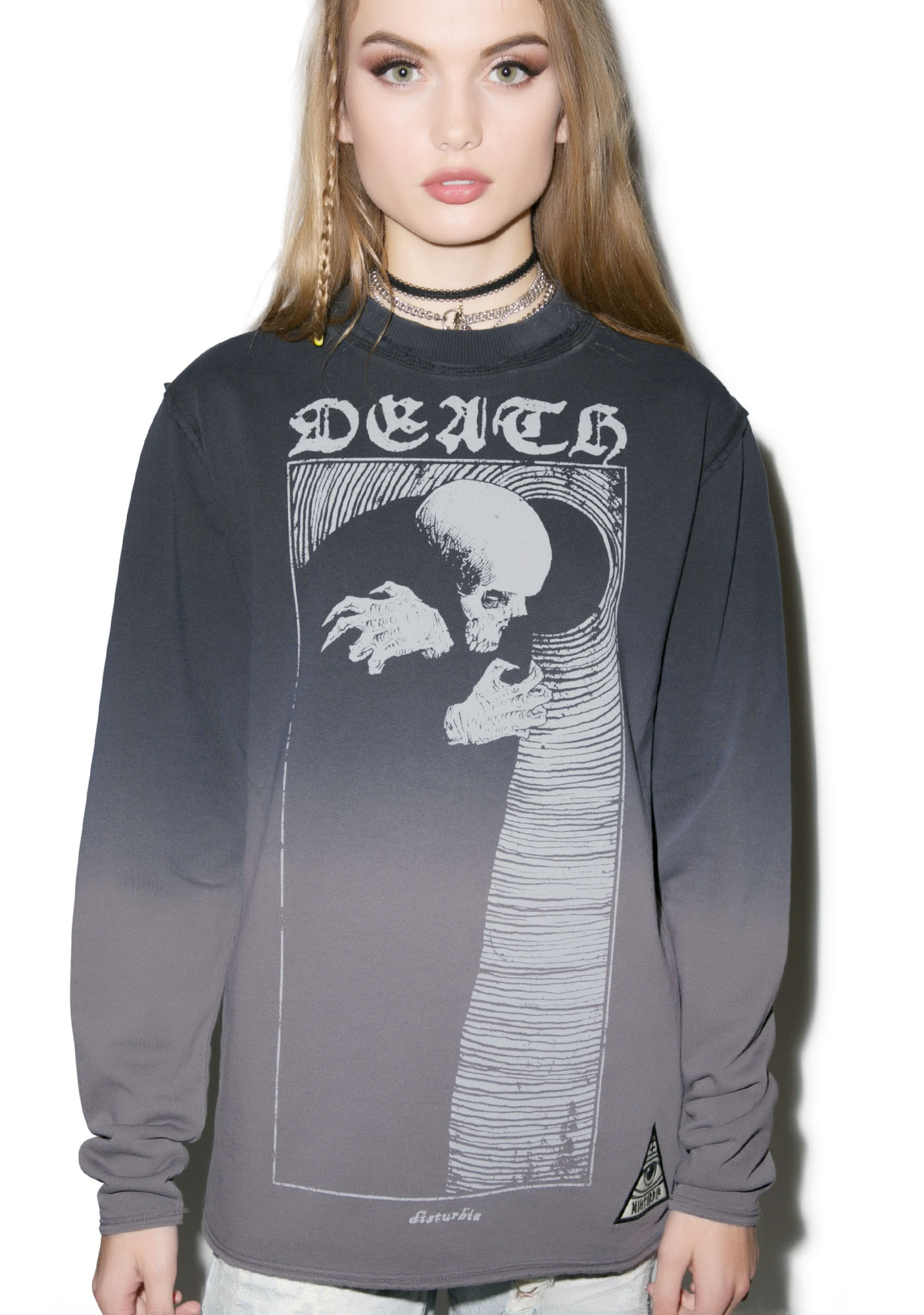Disturbia Death Sweatshirt | Dolls Kill