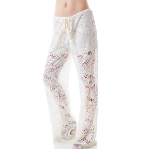 Lifes a Beach Knit Pants Dolls Kill