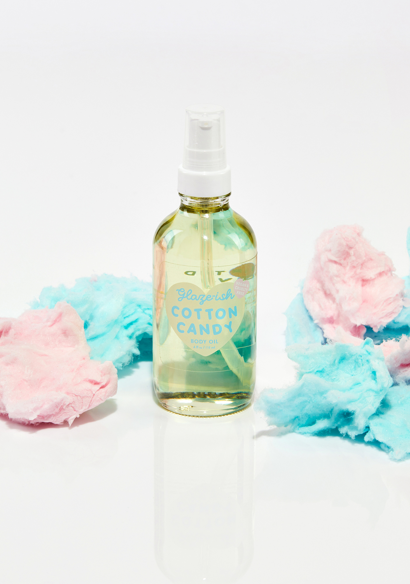 Glazeish Cotton Candy Body Oil Dolls Kill