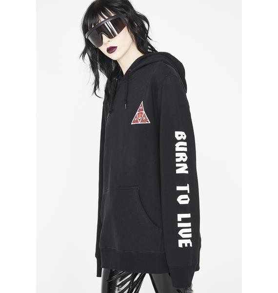 spitfire triangle pullover hoodie