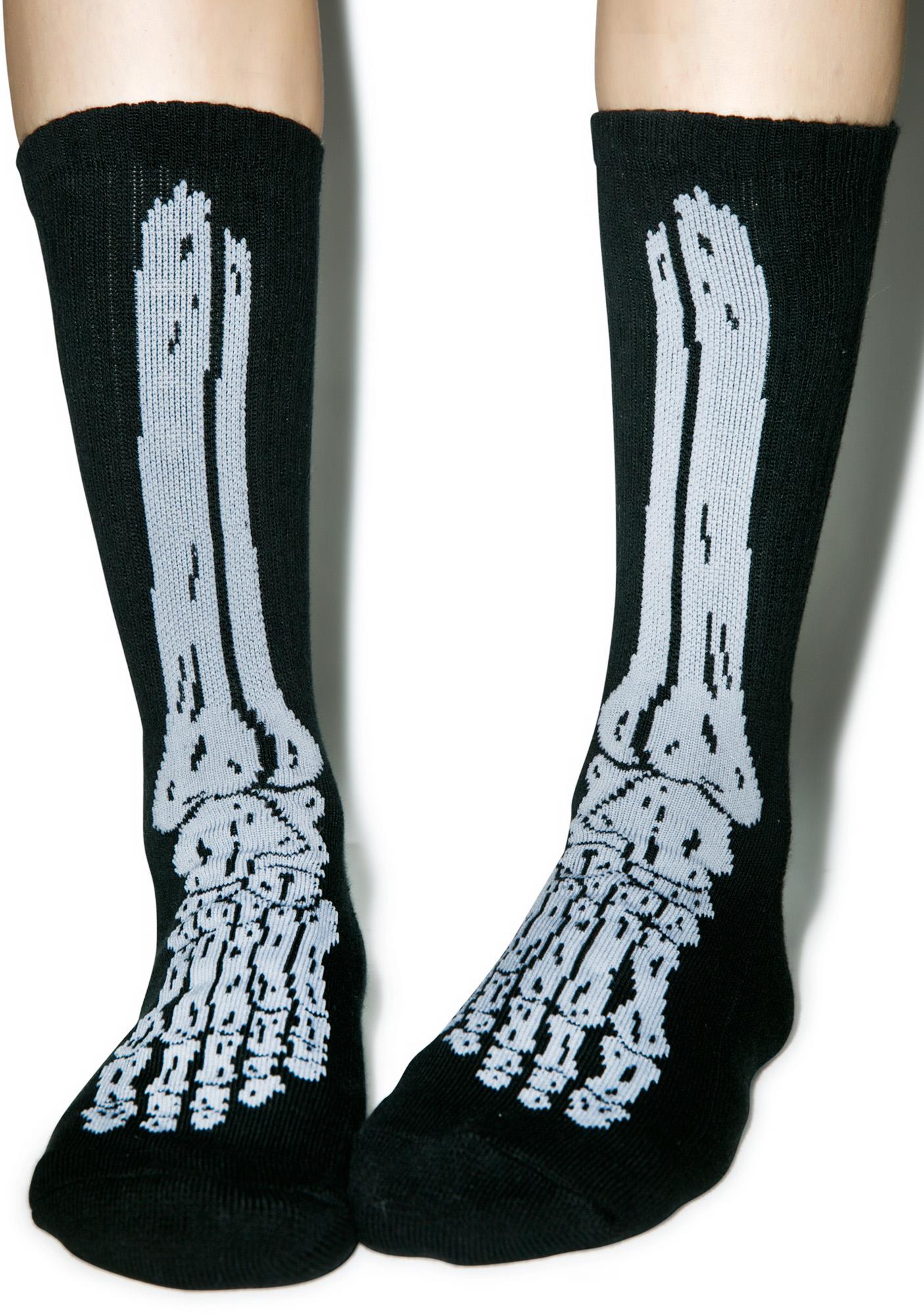 HUF HUF Bones Socks | Dolls Kill