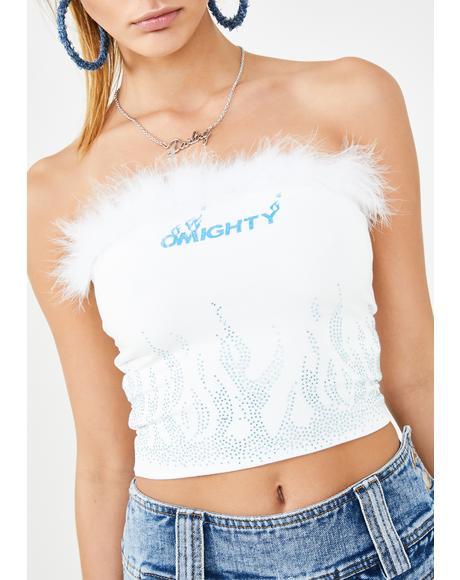 O Mighty Clothing Crop Top Skirt Shorts Socks Dolls Kill - 