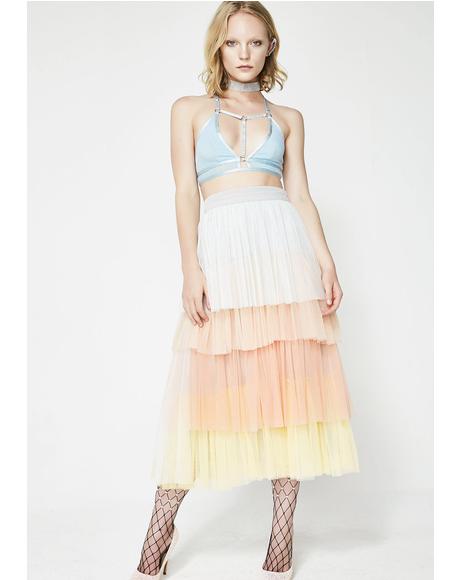 Sky Better Than Fine Strappy Bralette