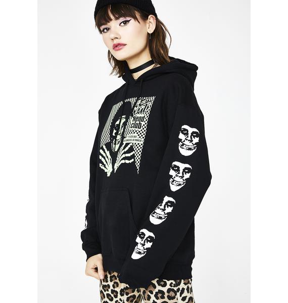 obey misfits fiend club hoodie