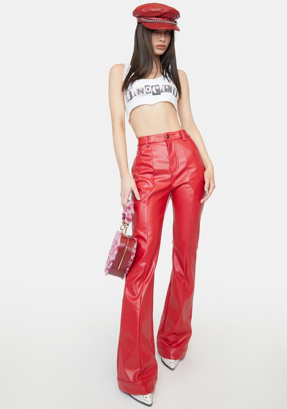 only wide leg pants