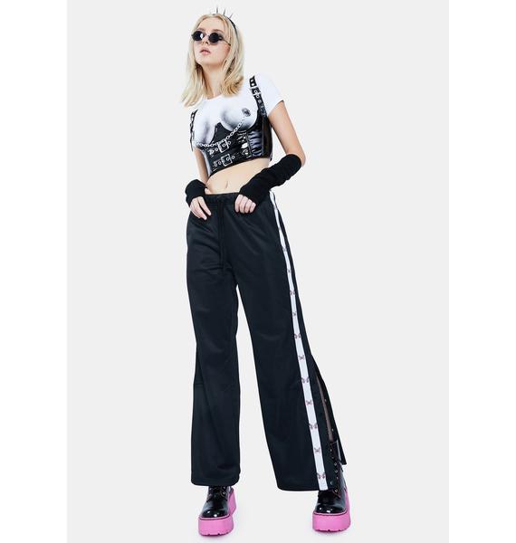 butterfly track pants