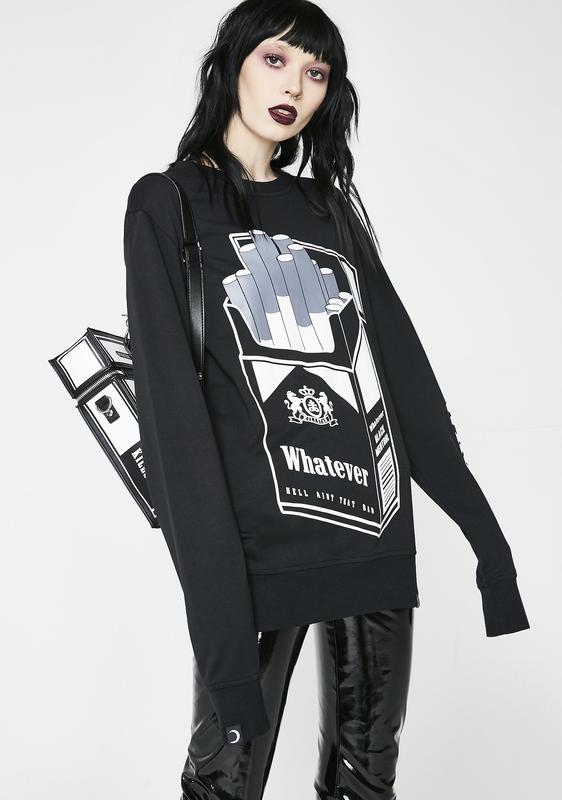 killstar black menthol backpack