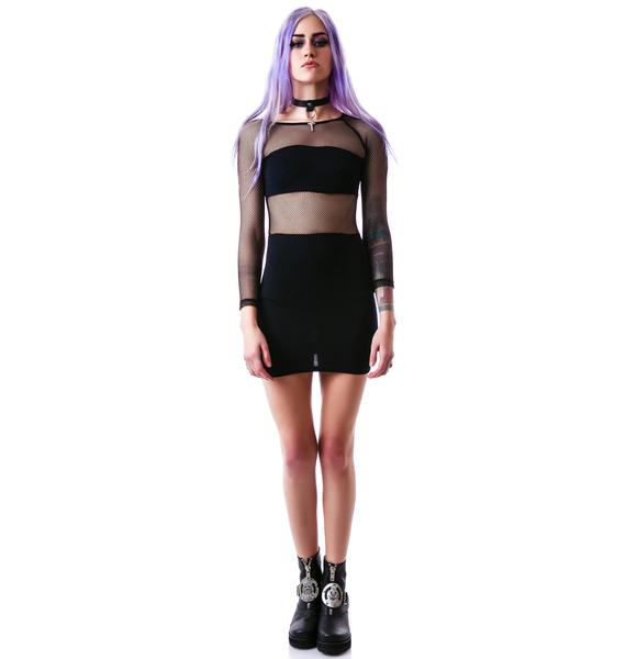 24HRS Freshest Fishnet Dress | Dolls Kill