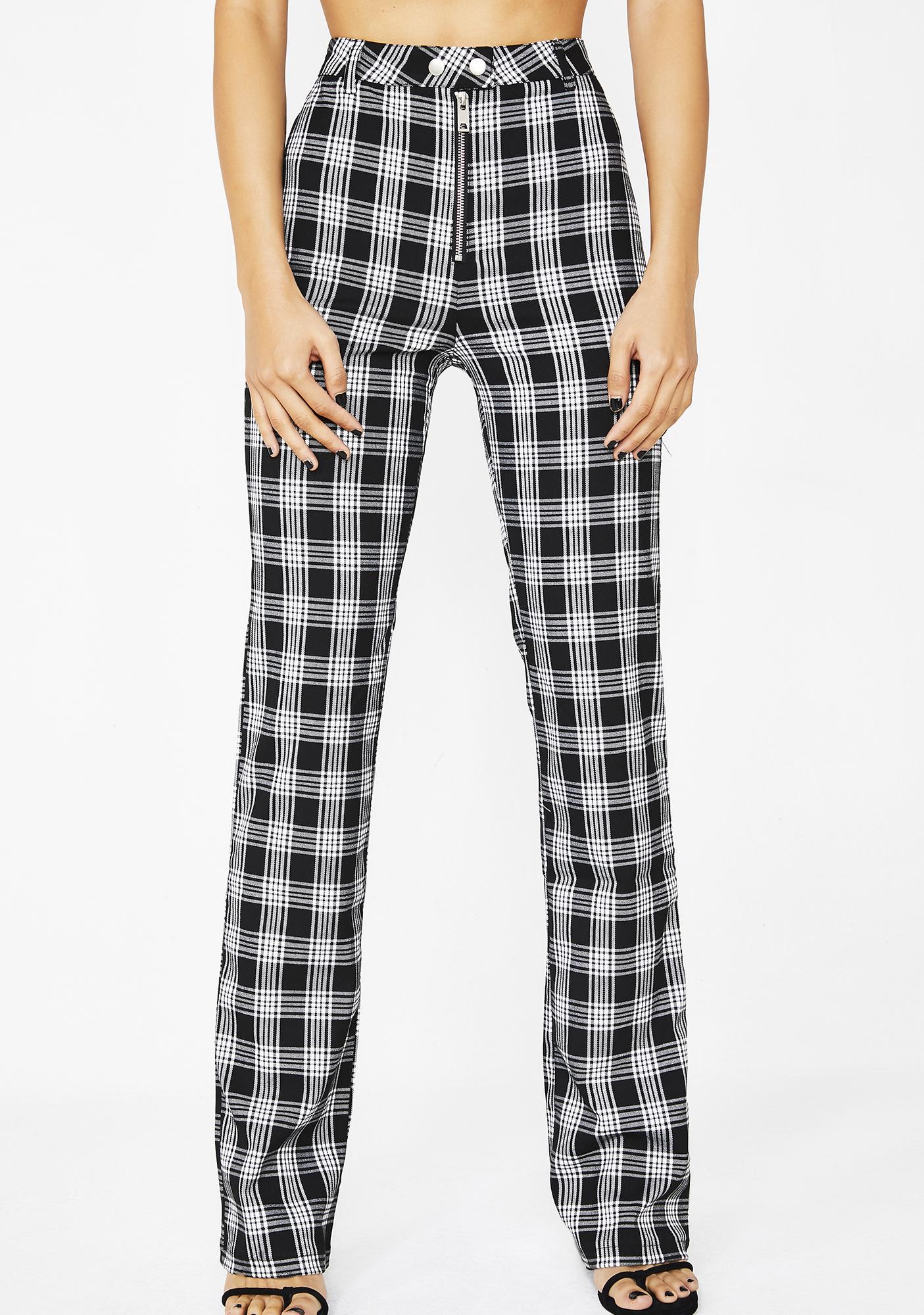 i am gia plaid pants