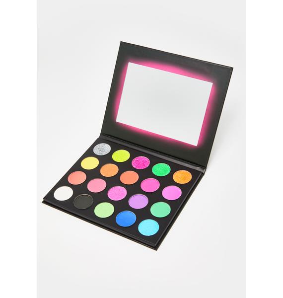 Spoiled Lips Cosmetics Neon Signs Eyeshadow Palette | Dolls Kill