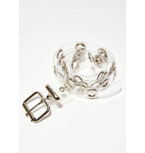 Clear Grommet Belt Dolls Kill
