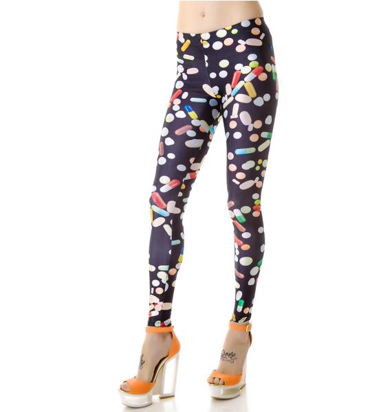 Chill Pill Leggings Dolls Kill
