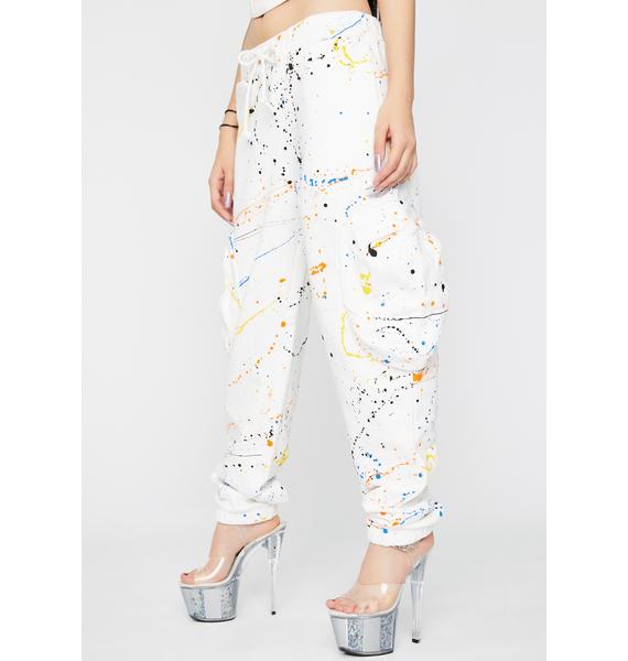 paint splatter sweatpants