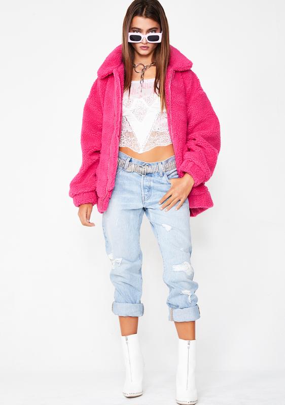 Pink pixie coat Clearance