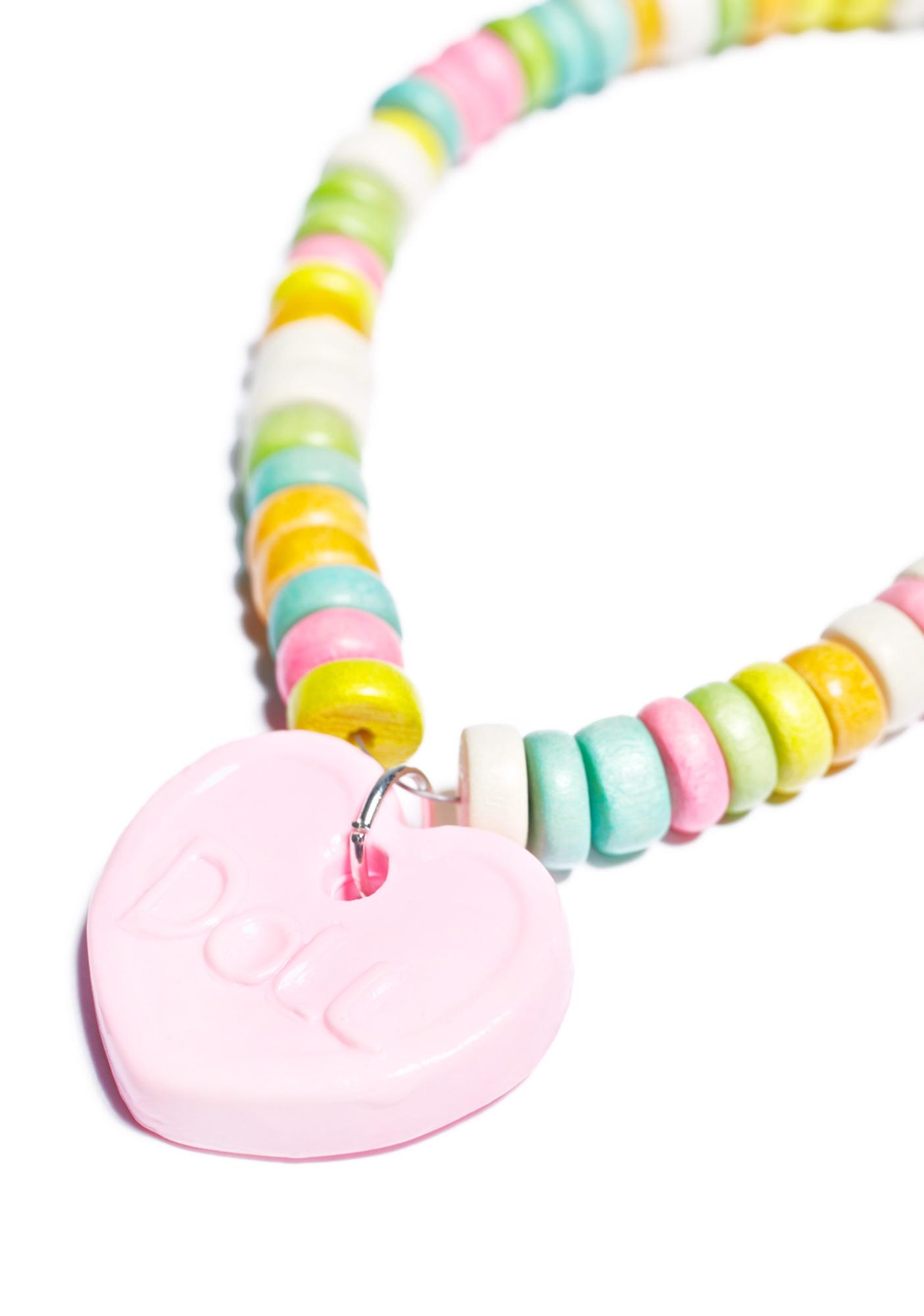faux candy necklace