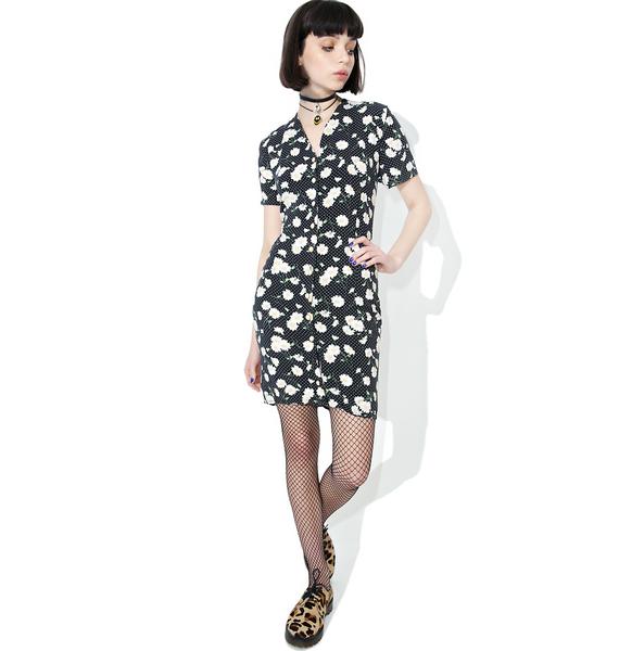 vintage 90s polka dot mini dress dolls kill vintage 90s polka dot mini dress dolls kill