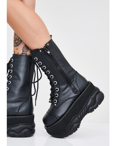 demonia sacred ashes platform boots