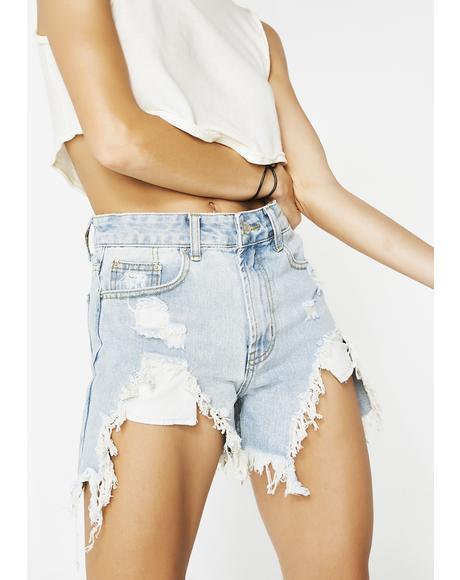 UNIF Guess What Shorts | Dolls Kill