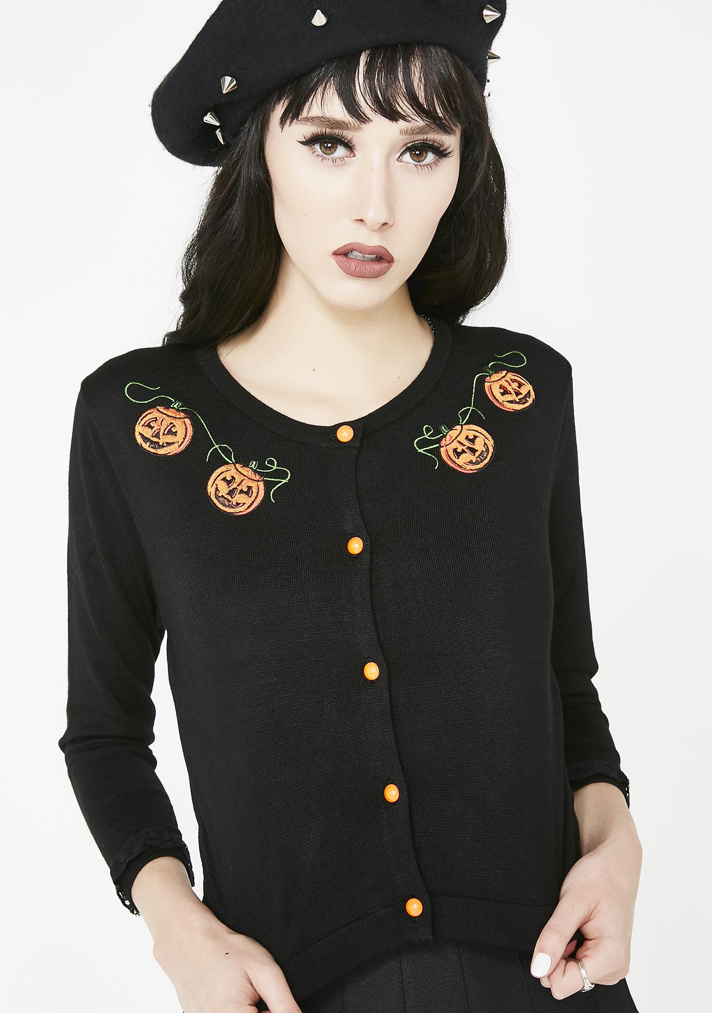 pumpkin queen sweater