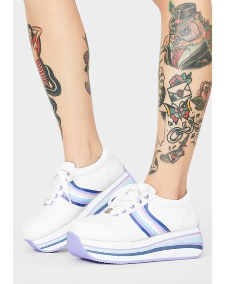 for the weekend platform sneakers