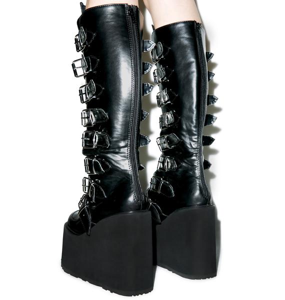 Demonia Trinity Boots | Dolls Kill