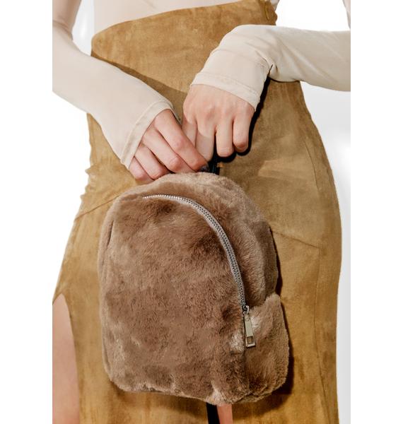 Teddy Faux Fur Backpack Dolls Kill