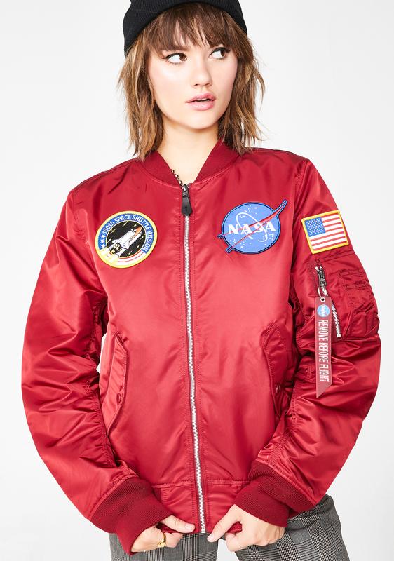 girls nasa jacket