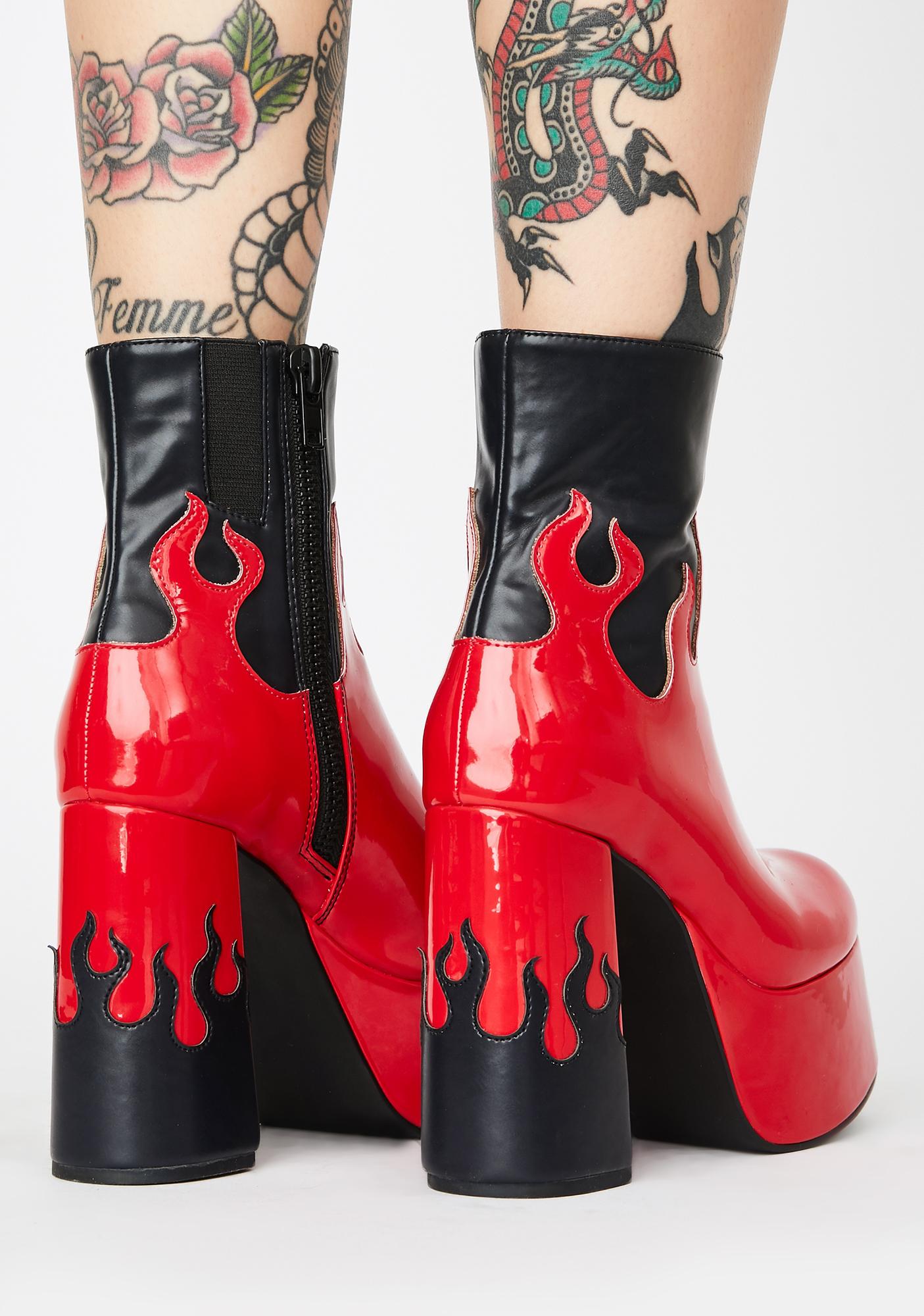ring of fire platform boots