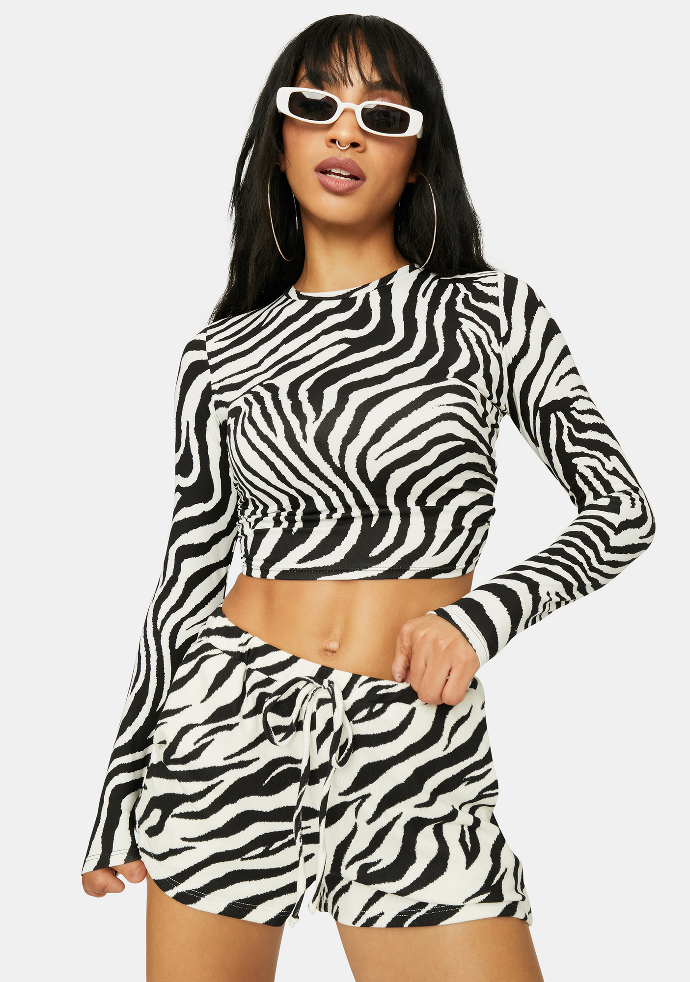 Zebra Print Top Outfit Ideas
