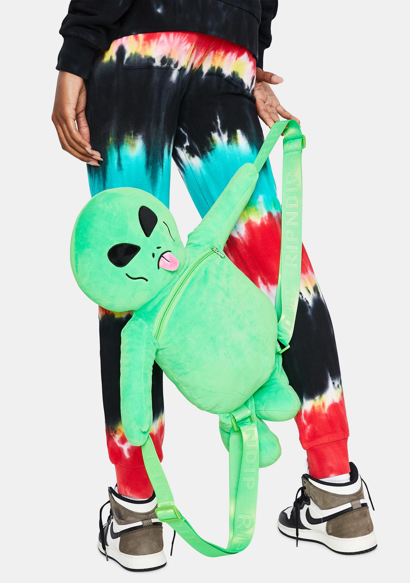 RIPNDIP Lord Alien Plush Backpack | Dolls Kill