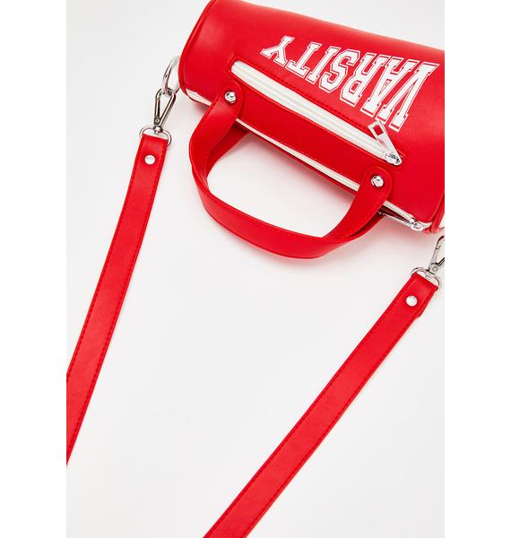 Delia's Varsity Megaphone Crossbody Bag Dolls Kill