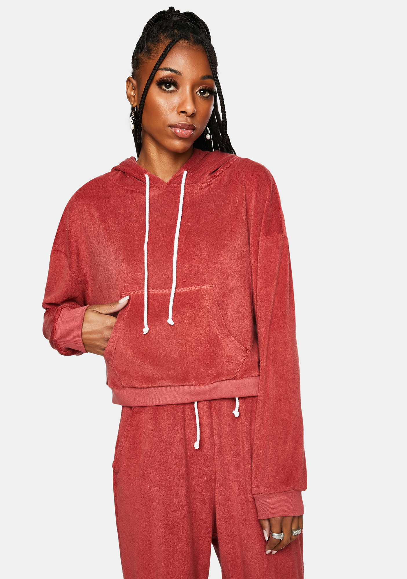 Dippin Daisy s Cherry After School Hoodie Dolls Kill